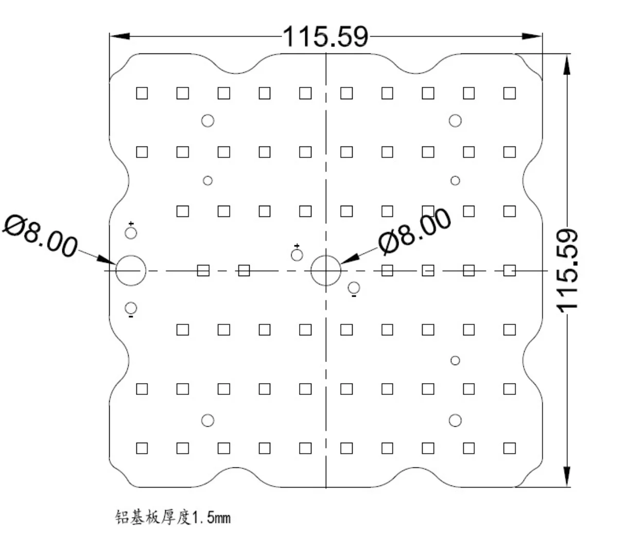 64 LED 130X130MM LENS pcb.png