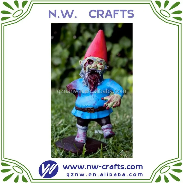 Garden Zombie Gnome Ate Your Flamingo Buy Garden Zombie Gnome,Zombie