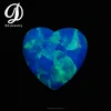 Lab Created Opal / Blue Opal Stone Price / Heart Opal Cabochon