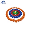 Children Sorting and Counting Toys 500 Pieces Half Round Smooth Plastic Counters