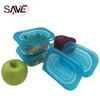 Eco-Friendly PP deep rectangle disposable food container,micrewave plastic food container