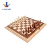 Multi-function games wooden chess backgommon dice box 3 In 1 multi game set