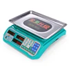 40kg Capacity Big Font LED Display Green Backlight Double Cross Bar Counting Weight Scale Easy Operation Comfortable Buttons