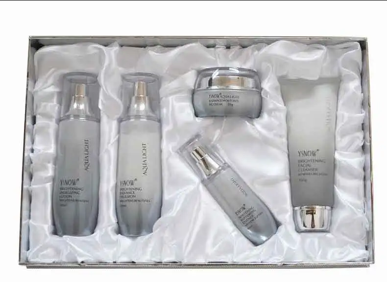 New Design Face Treatment 5 Pieces Skin Whitening Facial Kit,Whitening