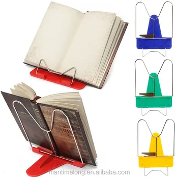 Creative Novelty Angle Foldable Reading Book Stand Holder Document