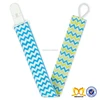 Hot Baby Products Fashion Spiral Ribbon Pacifier Clip High Quality Custom Color With Plastic Wholesale Baby Pacifier Clips
