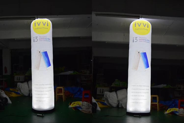 Blue Springs Advertising Led Lighting Inflatable Pillar Column for event party.jpg