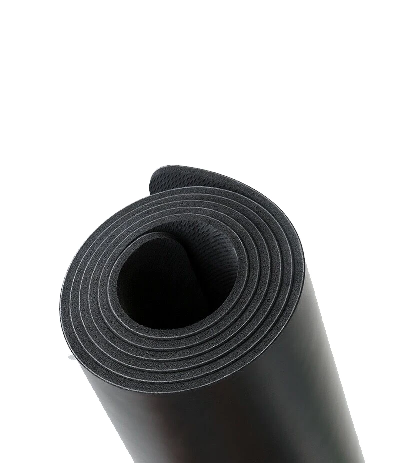 Eco Friendly Natural Rubber Pu Top Black Yoga Mat Buy Yoga Mat,Pu