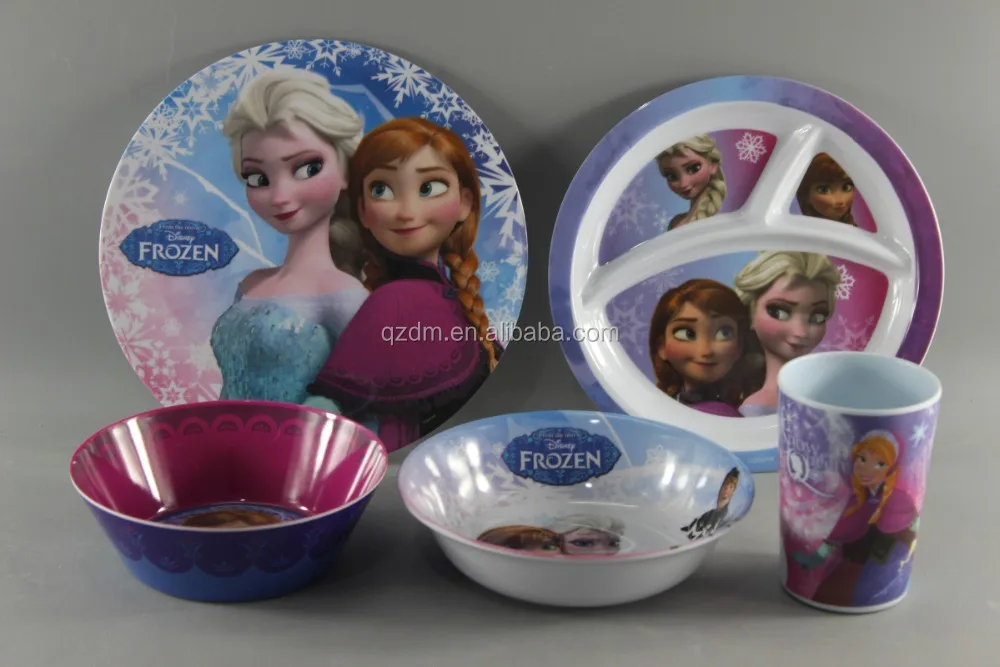 Various Design And Shape Melamine Dinner Ware For Children