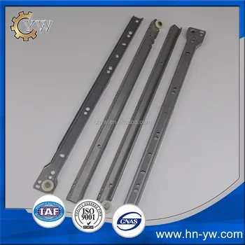 Europe Type Fgv Drawer Slide Roller Steel White Drawer Slides