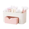 Multi-function Desktop Plastic Jewelry Storage Box with Small Drawer