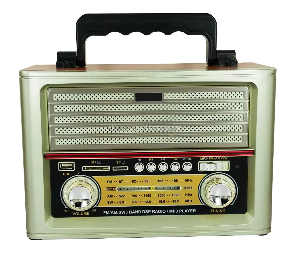 Am/fm/sw Retro Radio For Laptop Rechargeable Battery - Buy Wooden Retro ...