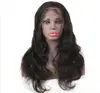 Malaysian Body Wave 360 Lace Front Human Hair Wigs Full Density Average Size