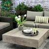 Natural feeling cement fiber table