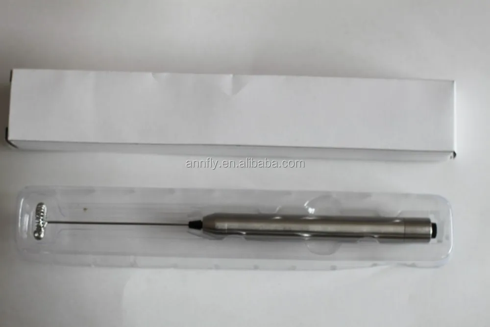 Electric Stainless Steel Handheld Milk Frother Portable For Easy Travel