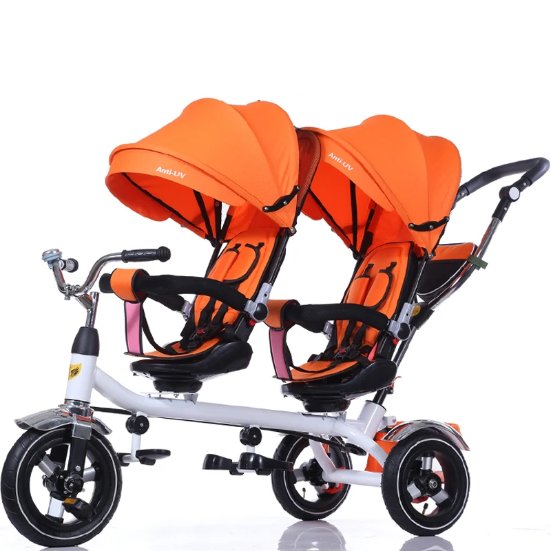 Cheap High Quality Twin Double Baby Stroller For Two Babys With