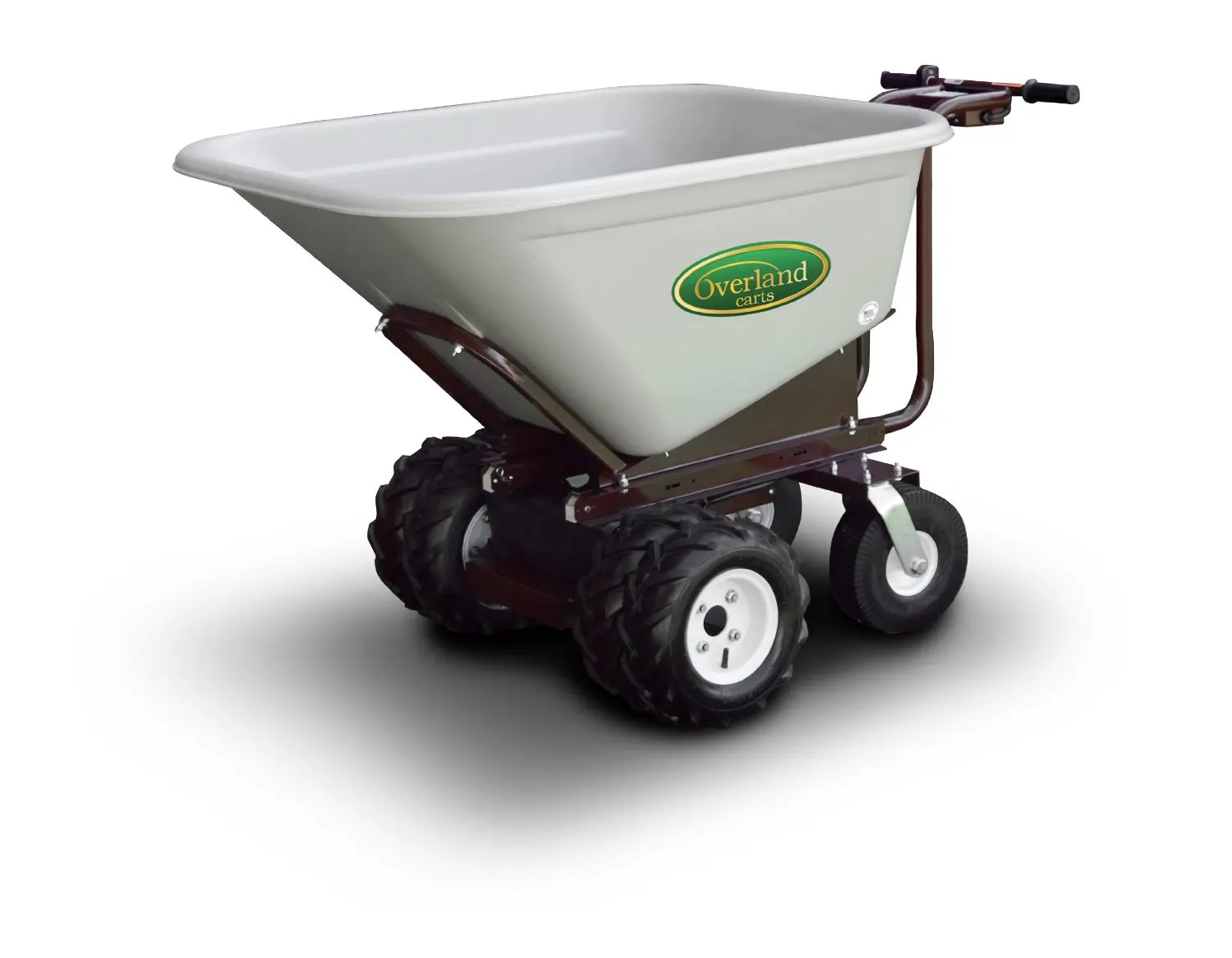Buy Overland Carts Heavy-Duty Powered Dump Cart with 10-Cubic-Foot