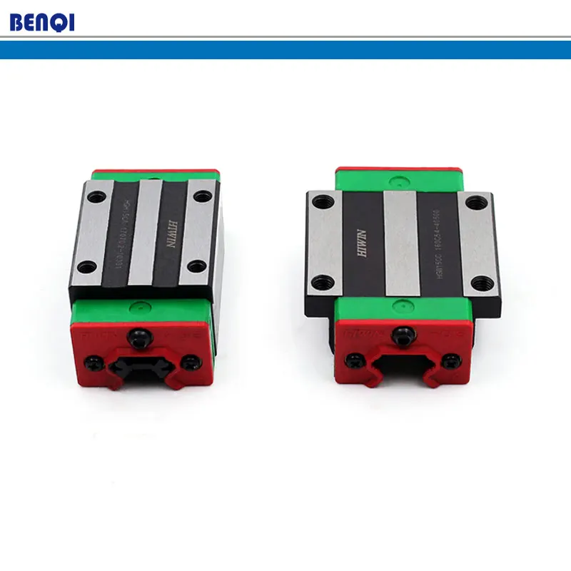 hiwin linear guideway hgw15 1pcs linear guide block with 1pcs 2500mm