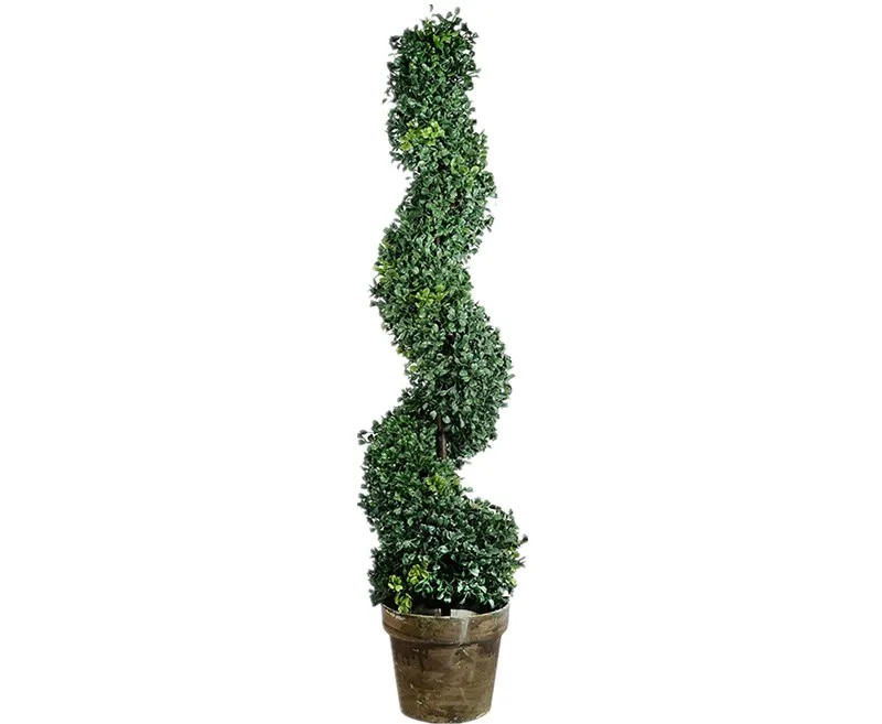 Wholesale Ornamental Plants Artificial Topiary Boxwood Bonsai Tree For