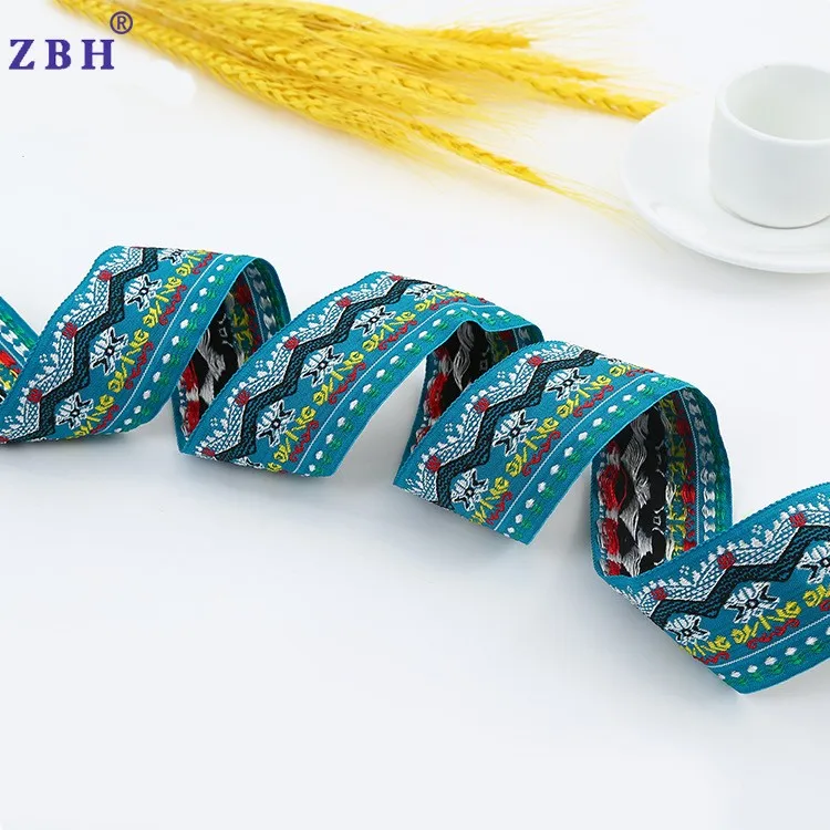 Ethnic style jacquard ribbon embroidery polyester ribbon ethnic Ethnic style jacquard ribbon embroidery polyester ribbon ethnic
