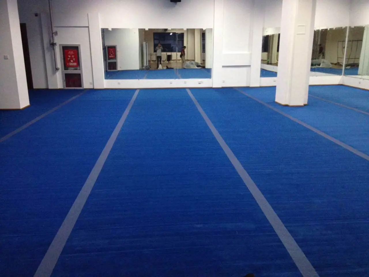 Customized Judo Flexible Carpet Cheerleading Roll Mats Taekwondo Wushu