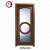 Chinese Cheap Price Waterproof Kitchen Pvc Sliding French Glass Barn Wood Door For Toilet Bathrooms