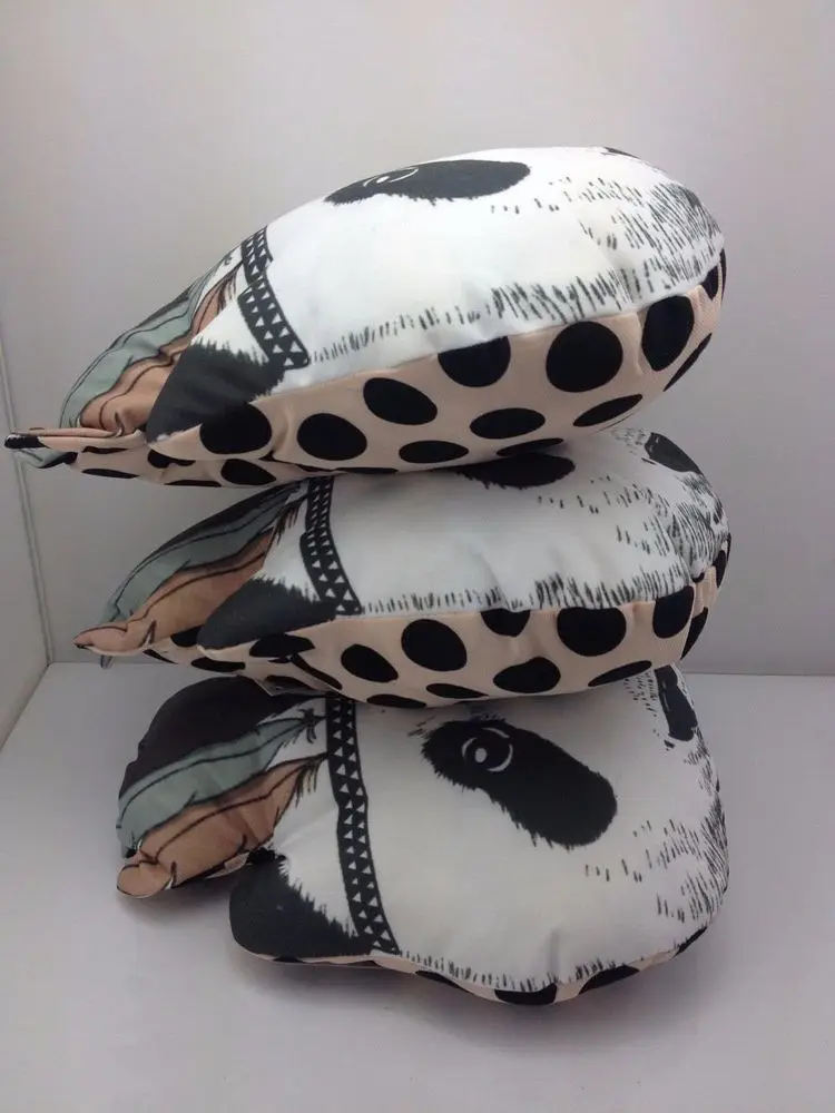 childrens animal shaped cushions