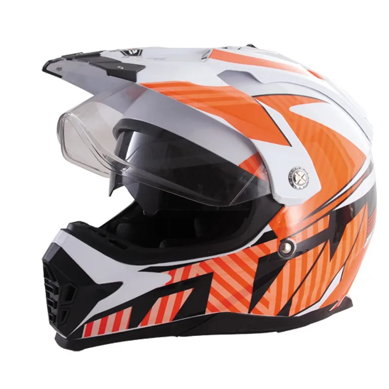 Cross Helmet In Full Face Motorcycle Helmet With Ece 22.05 Dot Fmvss