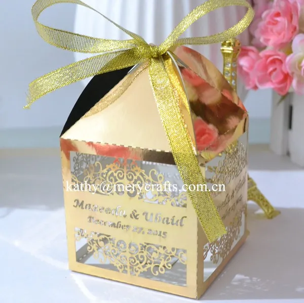 Laser Cut Arabic Wedding Favors Wholesale Islamic Wedding Favors