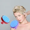 FY fashion Silicone Head Shampoo Massage Brush Hair Washing Scalp Cleanse Comb Deep Care Massage Scalp meridian massage brush