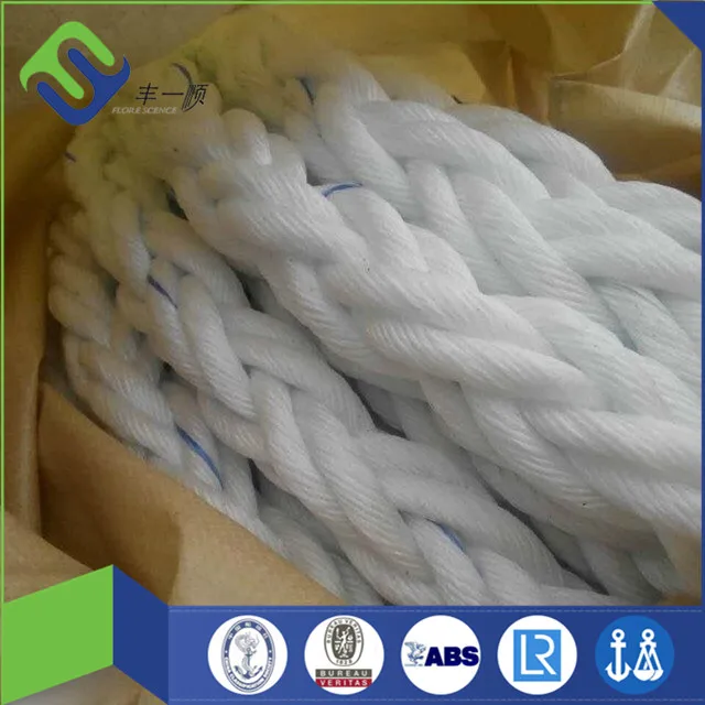 12 strand PP multifilament rope for vessel towing