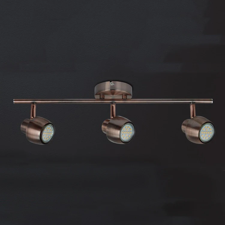 Antique Copper Led Tracking Spotlight Wall Mounted Spot Light Best Antique Copper Led Tracking Spotlight