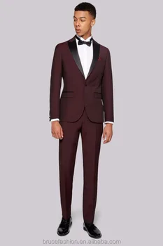Latest Design Mens Wedding Suit Tuxedo Formal Groom Suits Red Latest Design Mens Wedding Suit Tuxedo Formal Groom Suits Red