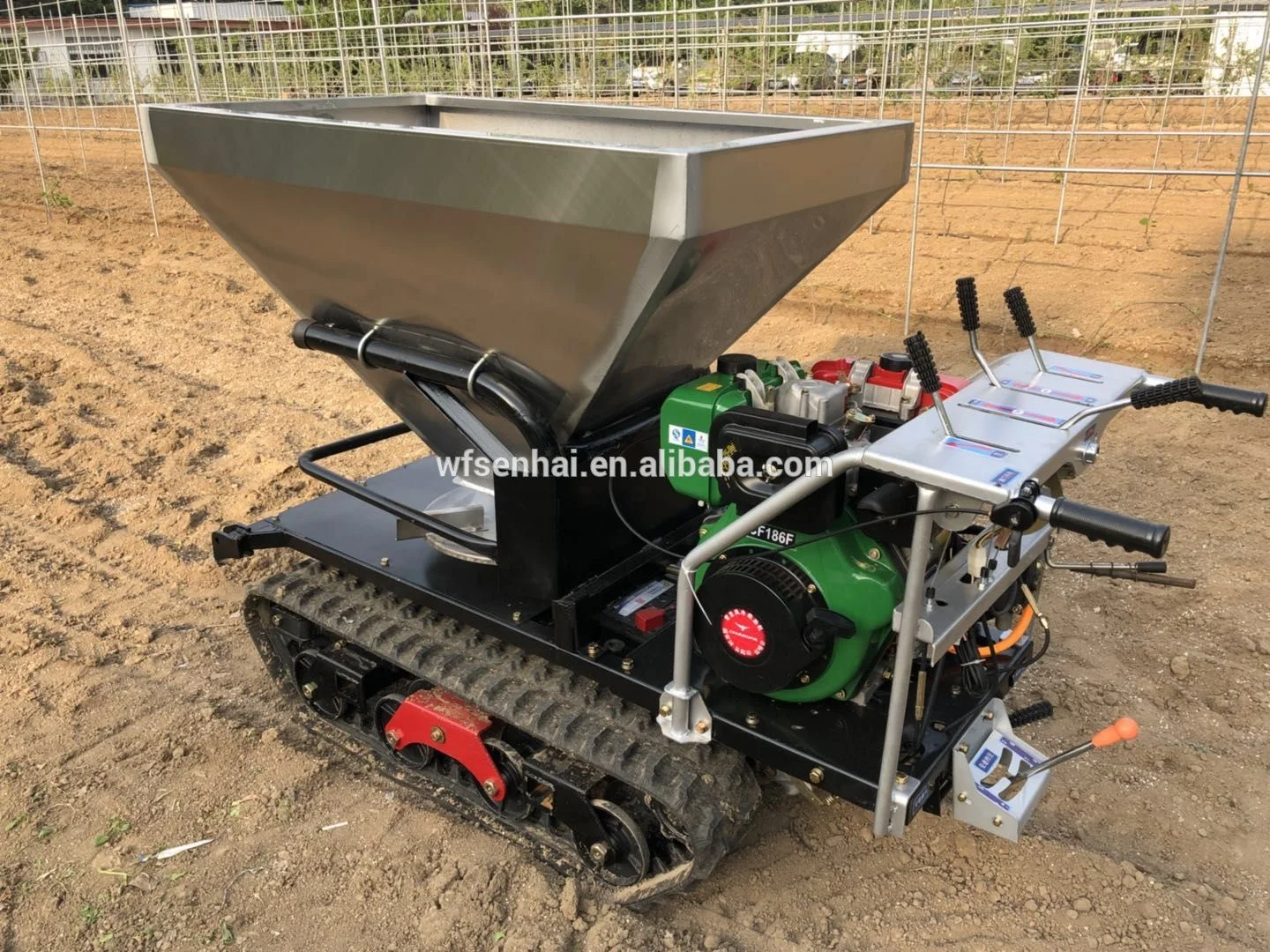 2fzh10 Rubber Track Self Propelled Fertilizer Spreader Buy Spreader