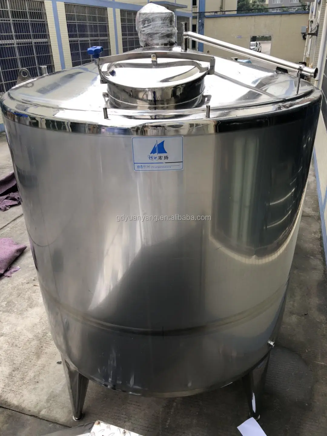 100% Fábrica De Multi-función De La Leche Tanque De Almacenamiento De