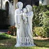 Life size resin sculpture fiberglass mary st joseph and baby jesus figurines statue
