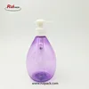 empty 300ML PET plastic spray bottle/ plastic water drop lotion shampoo bottle container