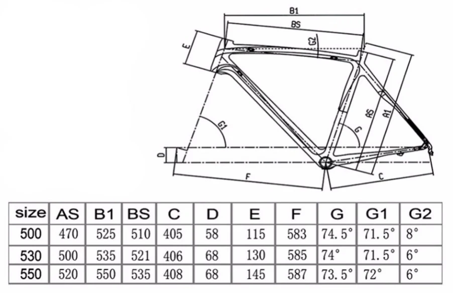 Carbon Road Frame Bike Frame Full Toray Carbon Frame Road Fork Seatpost