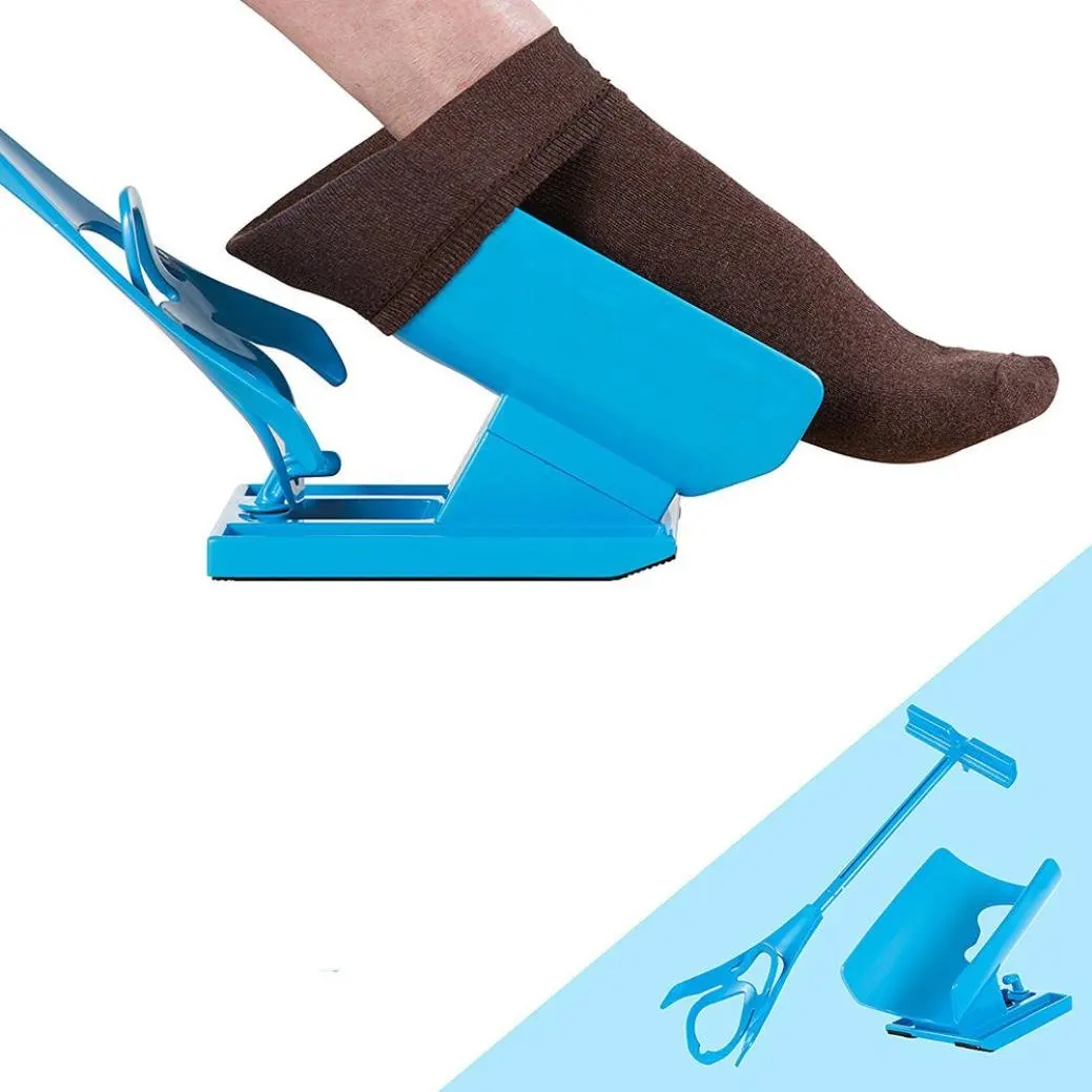 Захват вещи. Надеватель носков. Приспособление для надевания носков Sock Slider. Надевание носков приспособление Надевайка. Приспособление для надевания обуви da5070.