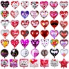 Inflatable 18 inch Helium Heart Shape Love Balloon Wedding and Valentines Day Party Decoration Foil Balloon