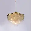 European Lamp Hot Sell Modern Chandelier Light Glass Tube Chandeliers for Living Room Glass Ceiling Light
