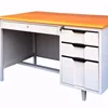 Factory direct hot sale modern design metal with drawers office desk