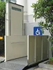 Great CE certificated glass door wheelchair lift elevator durable in use