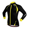 custom cycling jersey original Green long sleeve cycling clothing Jacket with fleece lining