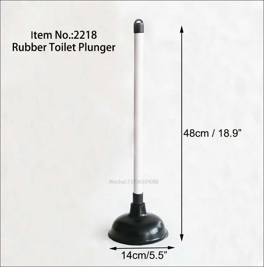 Item No.2218 Green Pvc Handle,Black Rubber Toilet Plunger Buy Toilet