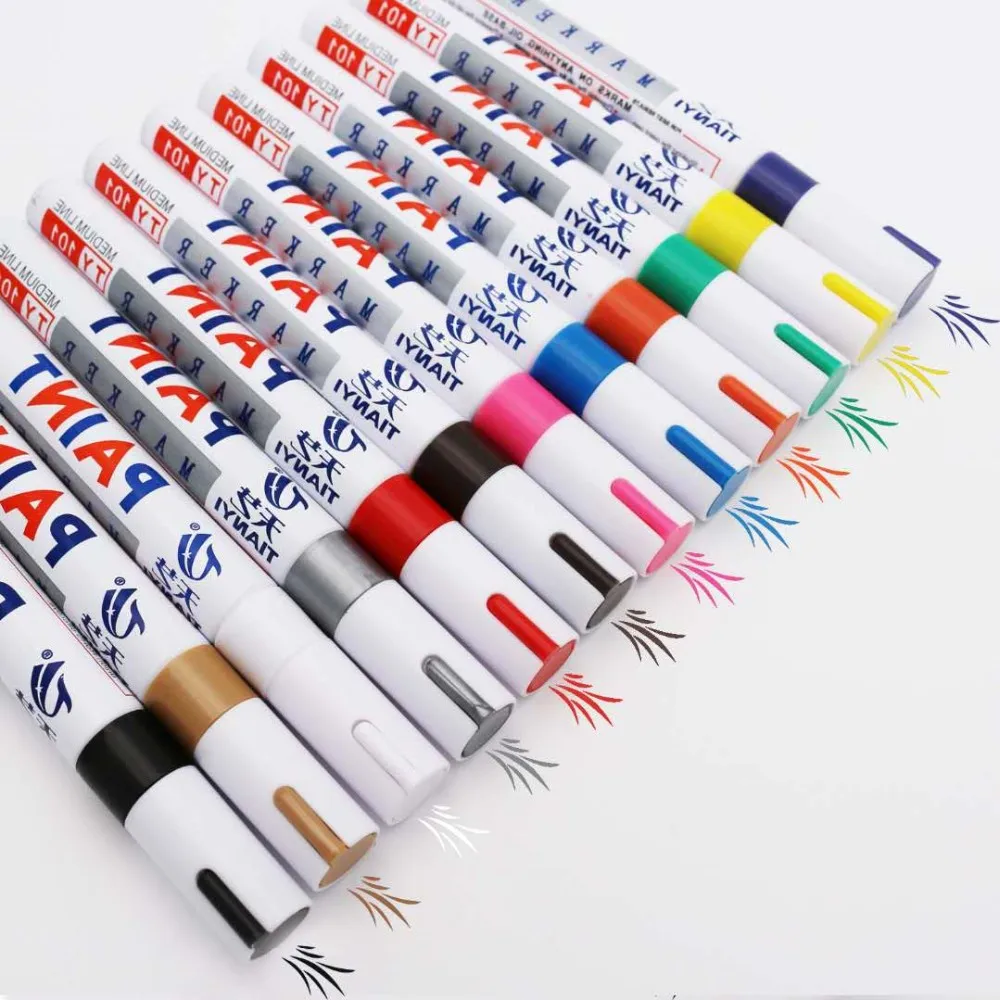 Wholesale Paint Pen Markers,Whiteboard Ink Refillable Dry Markers,Permanent Ceramic Marker Pen