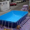 PVC tarpaulin plastic intex swimming pools ,adult frame matel swimming pool for sale