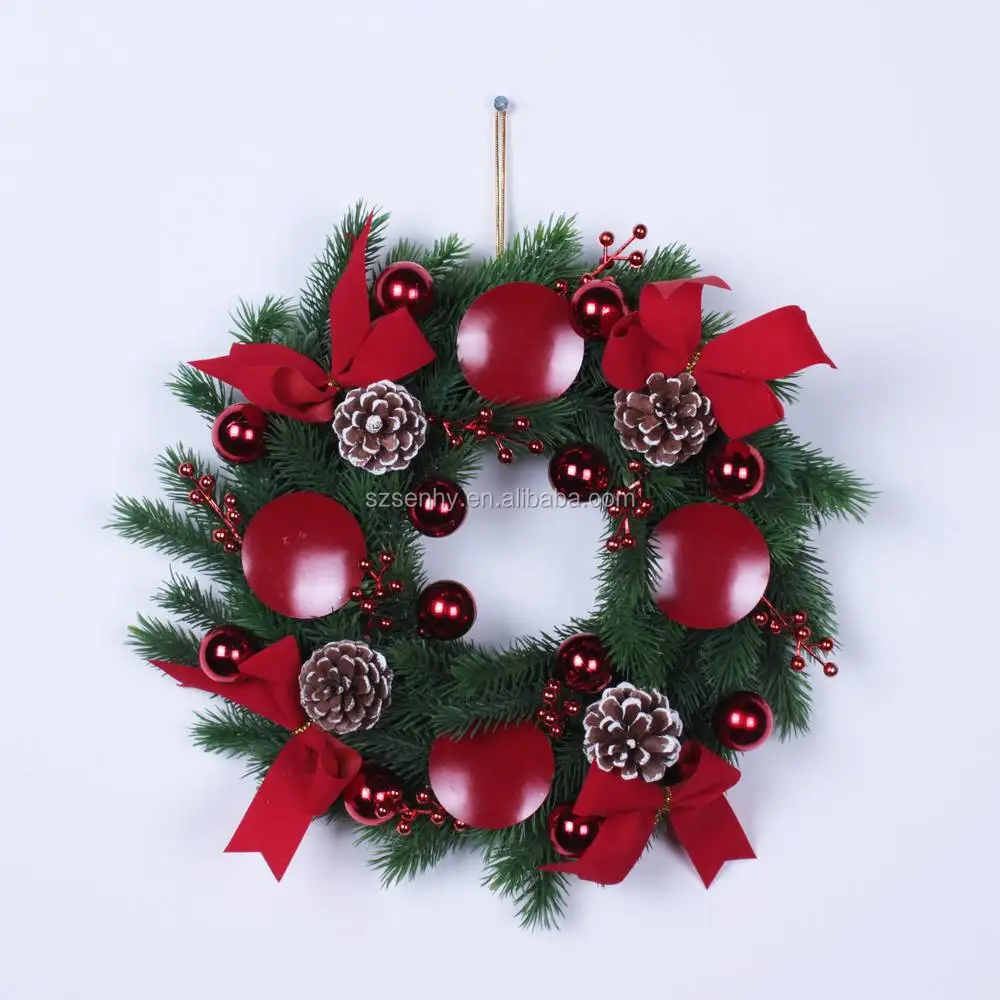 High Quality Pe Christmas  Decoration  Candle Ring  Buy 