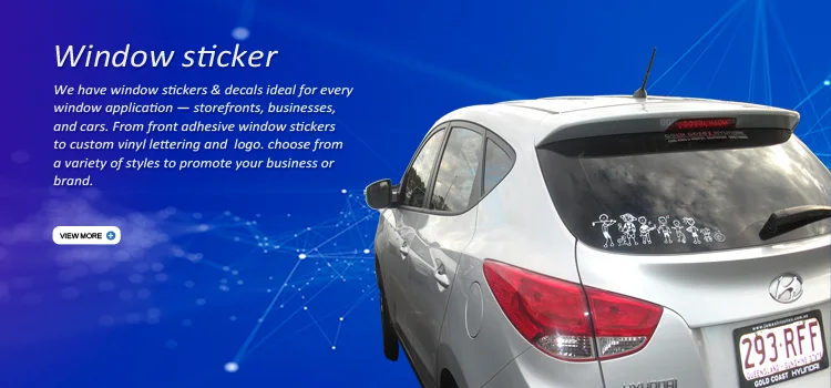 car window decal printing