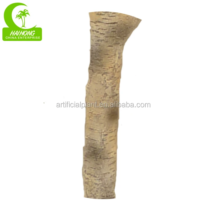 High Quality Artificial White Birch Trees Trunk For Decoration Plastic